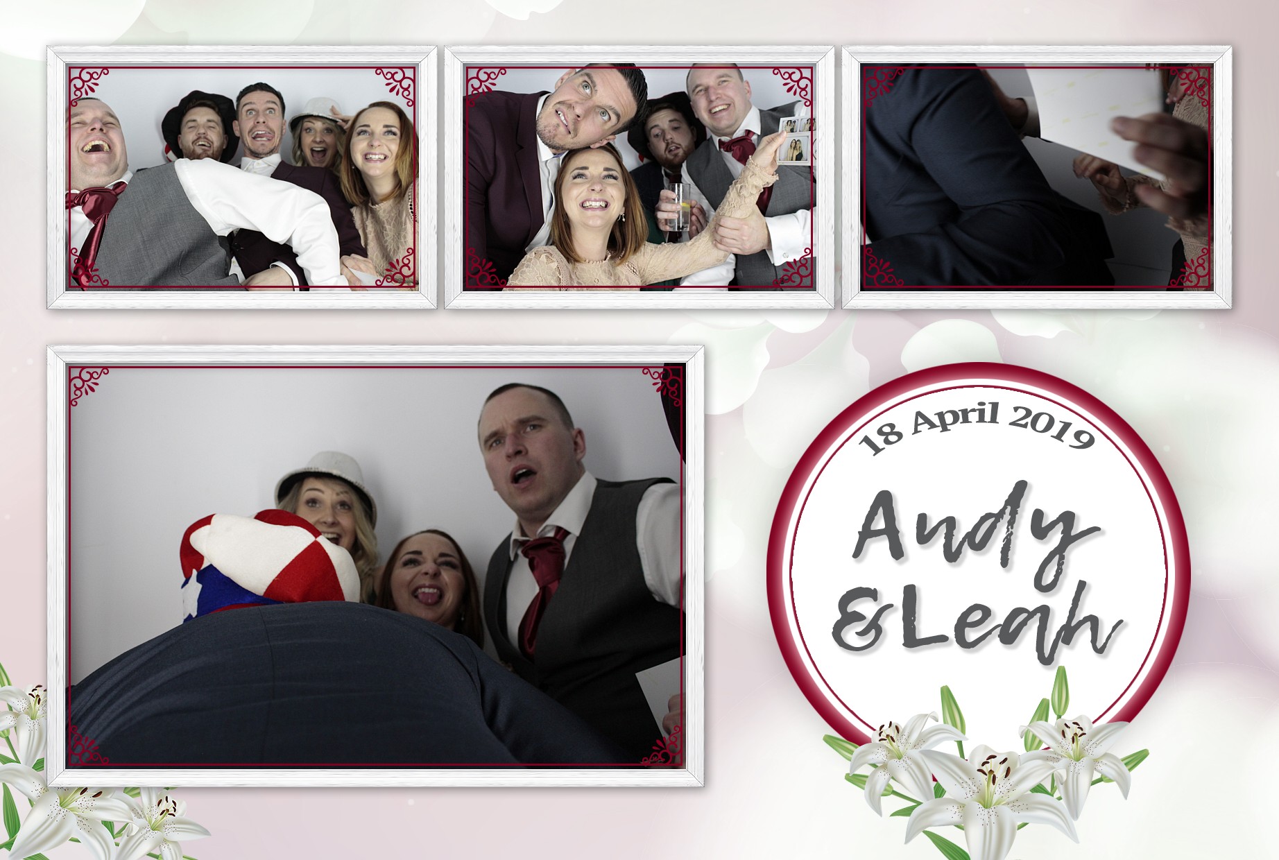 Andy & Leah's Wedding | View more photos from the event at gallery.myphotoboothexperience.co.uk/u/MyPhotoBoothExperienceLtd/Andy-Leahs-Wedding